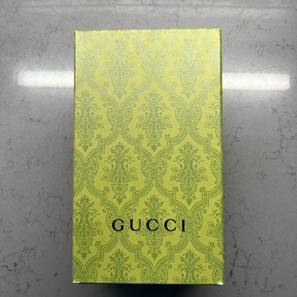 Gucci Palma GG Black Rubber Slide Sandals – Women’s 9 - Picture 5 of 5